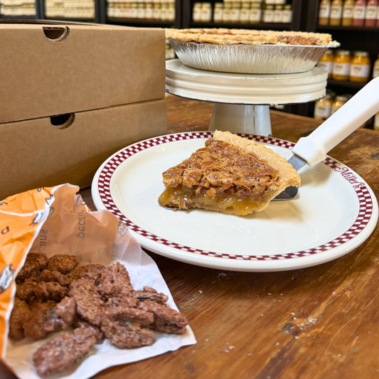 Classic Pecan Pie from Miller's with Pie Tin