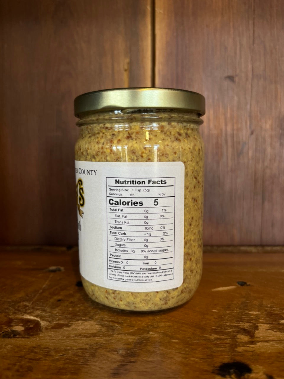 Horseradish Mustard with Honey