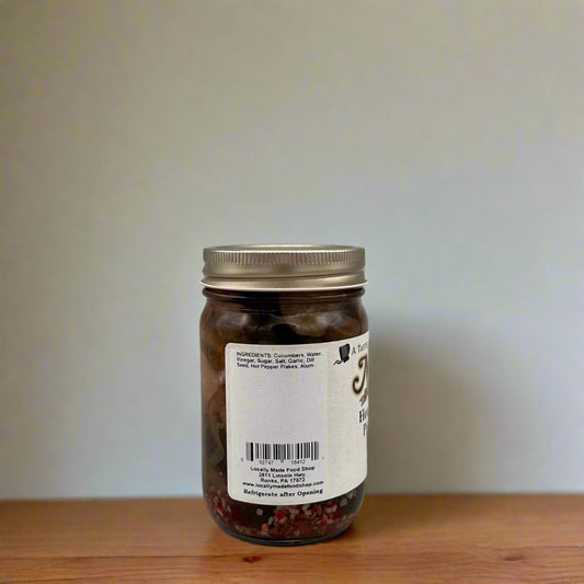 Hot Garlic Dill Pickle Chips