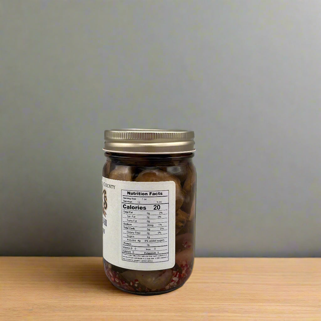 Hot Garlic Dill Pickle Chips