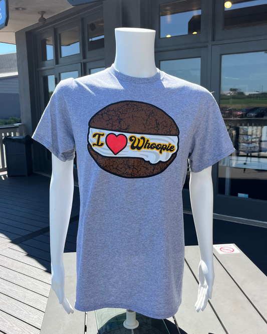 I love Whoopie T-Shirt – Grey