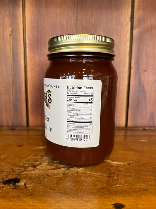 Apple Butter BBQ Sauce