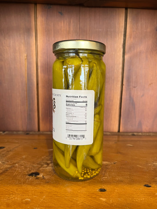 Mild Pickled Okra
