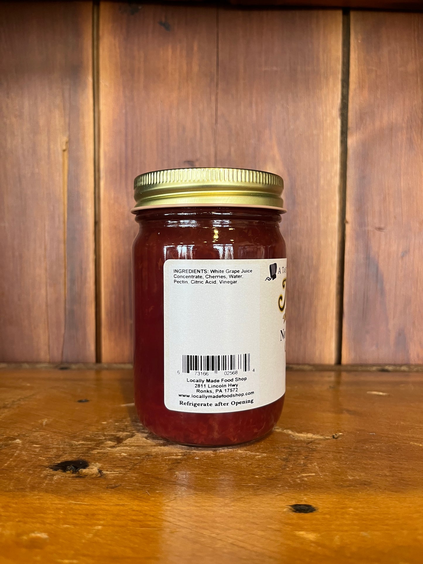 No Sugar Added Cherry Jam