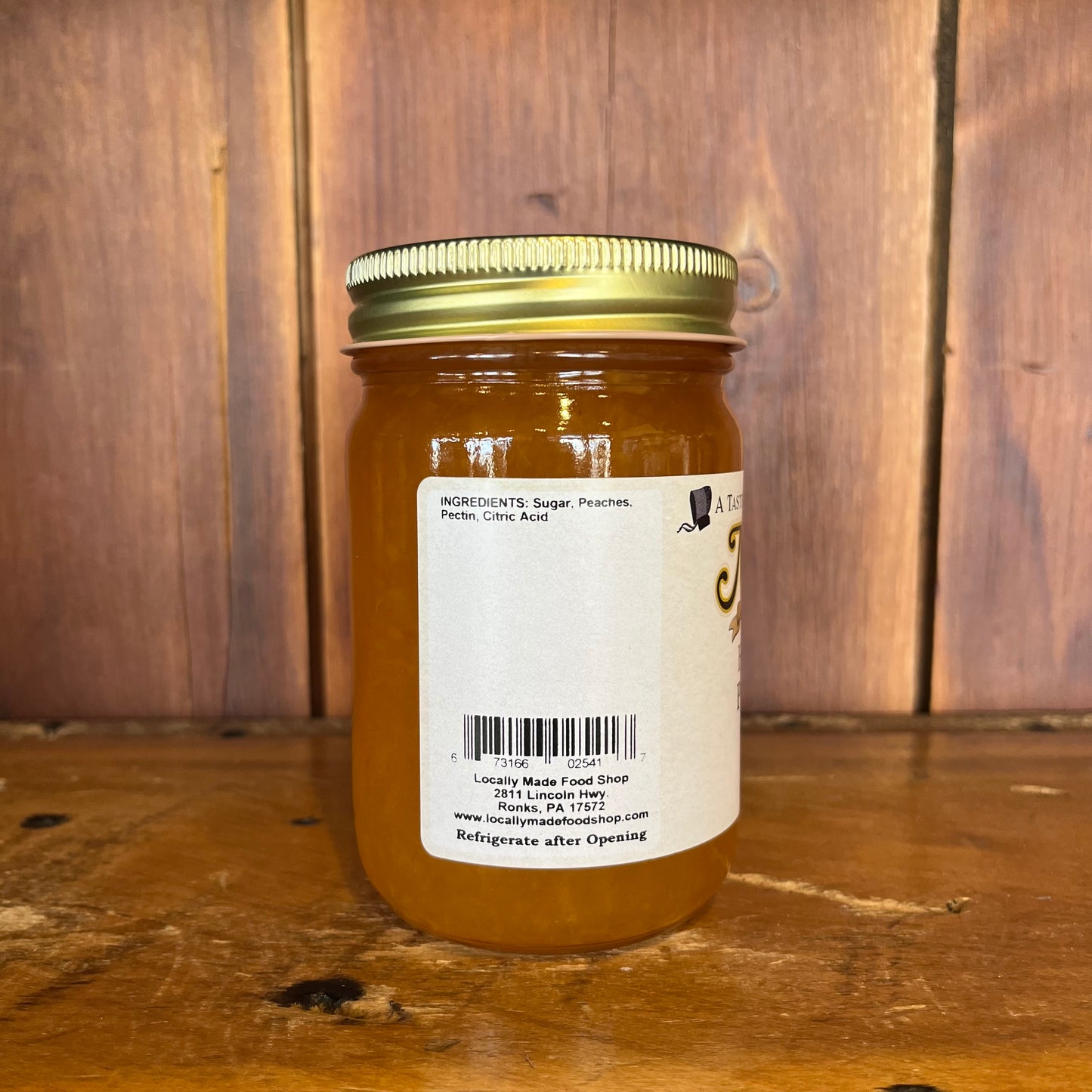 Homestyle Peach Jam