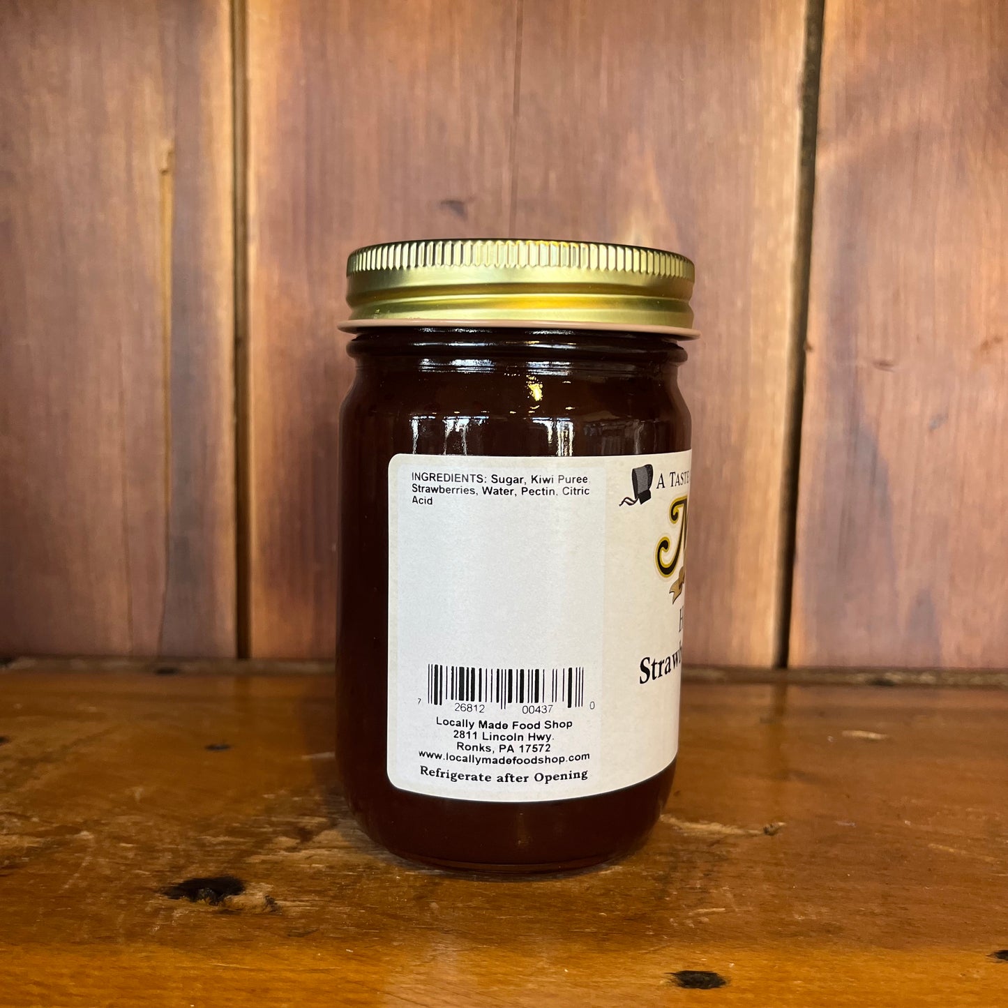 Homestyle Strawberry Kiwi Jam