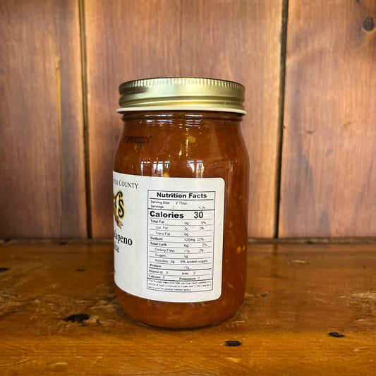 Homestyle Jalapeno Peach Salsa