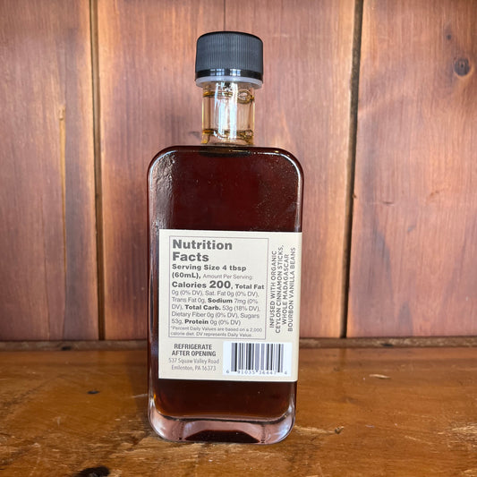 Old State Farms Cinnamon & Vanilla Infused Maple Syrup