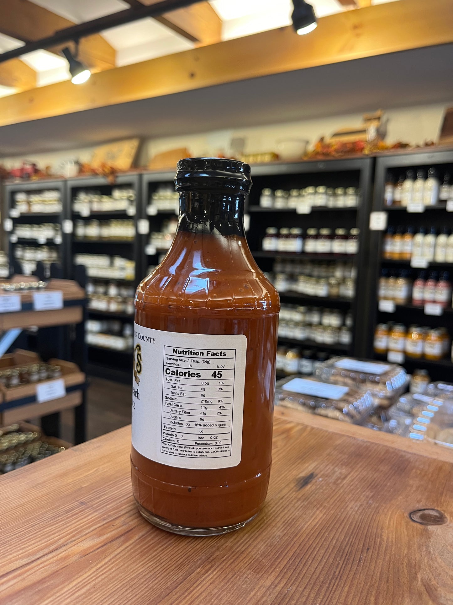 Bourbon Peach BBQ Sauce