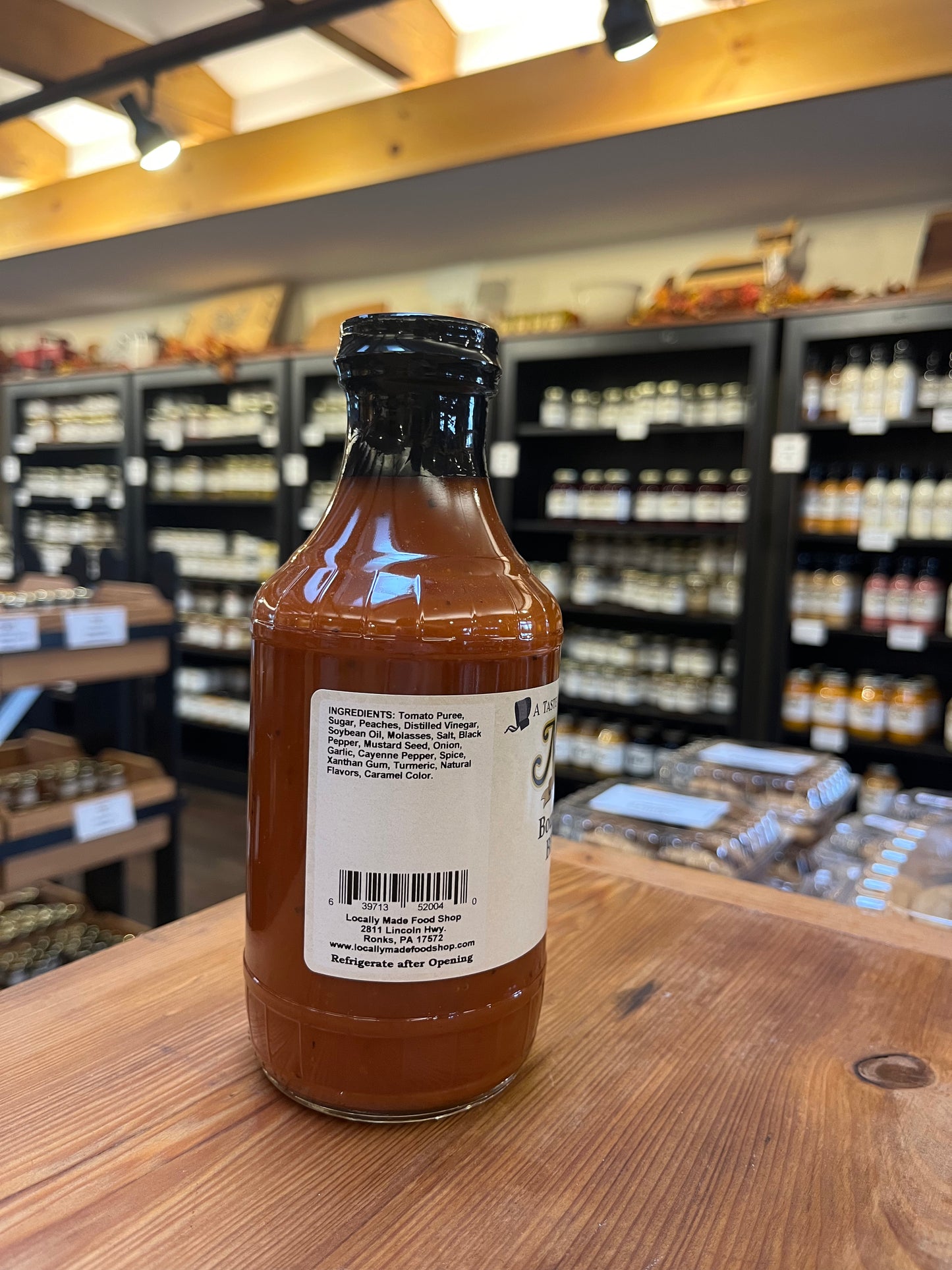 Bourbon Peach BBQ Sauce