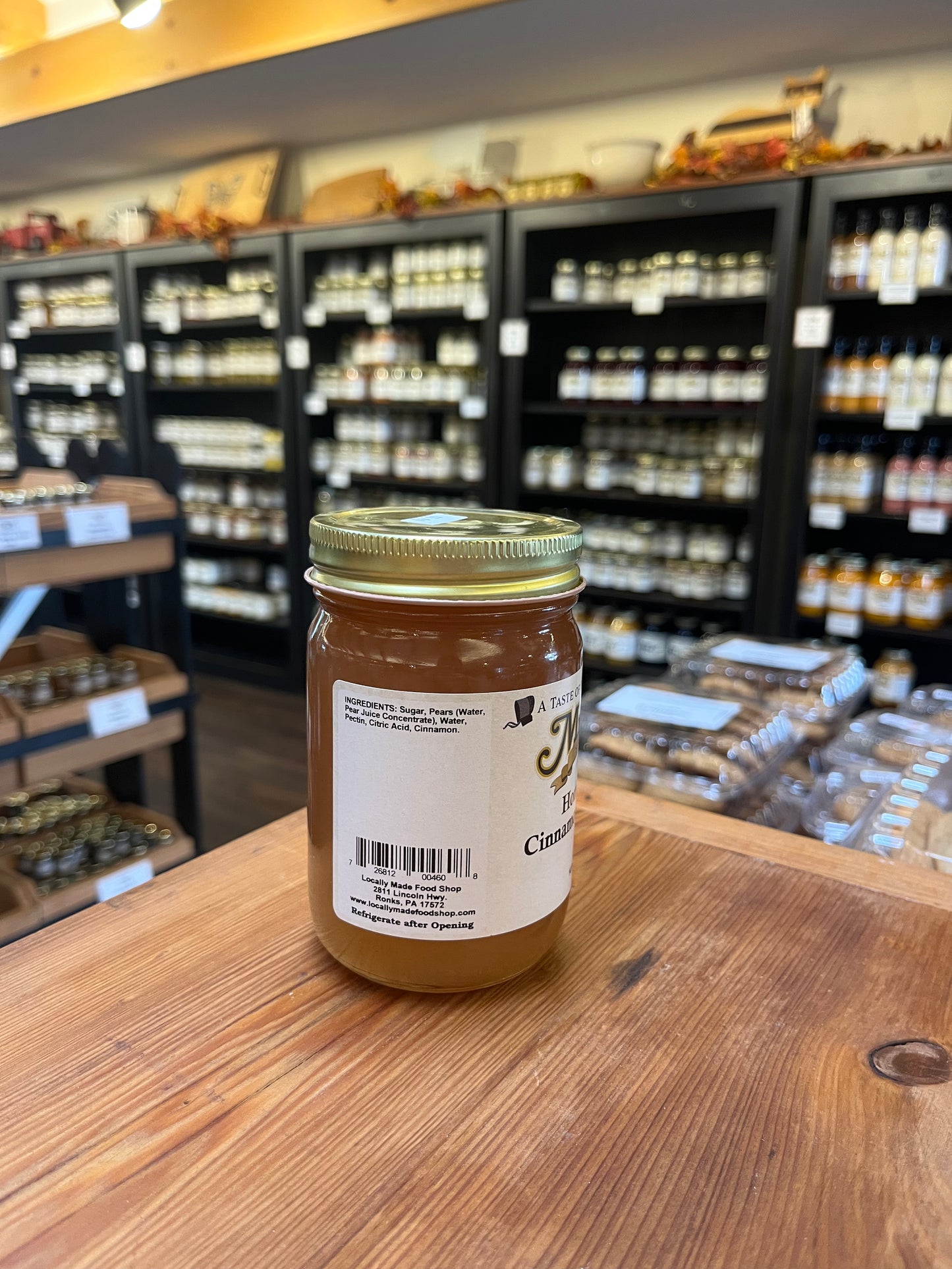 Homestyle Cinnamon Pear Jam