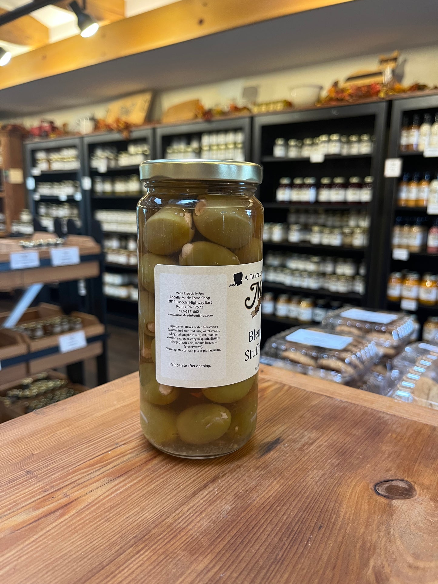 Blue Cheese Stuffed Olives