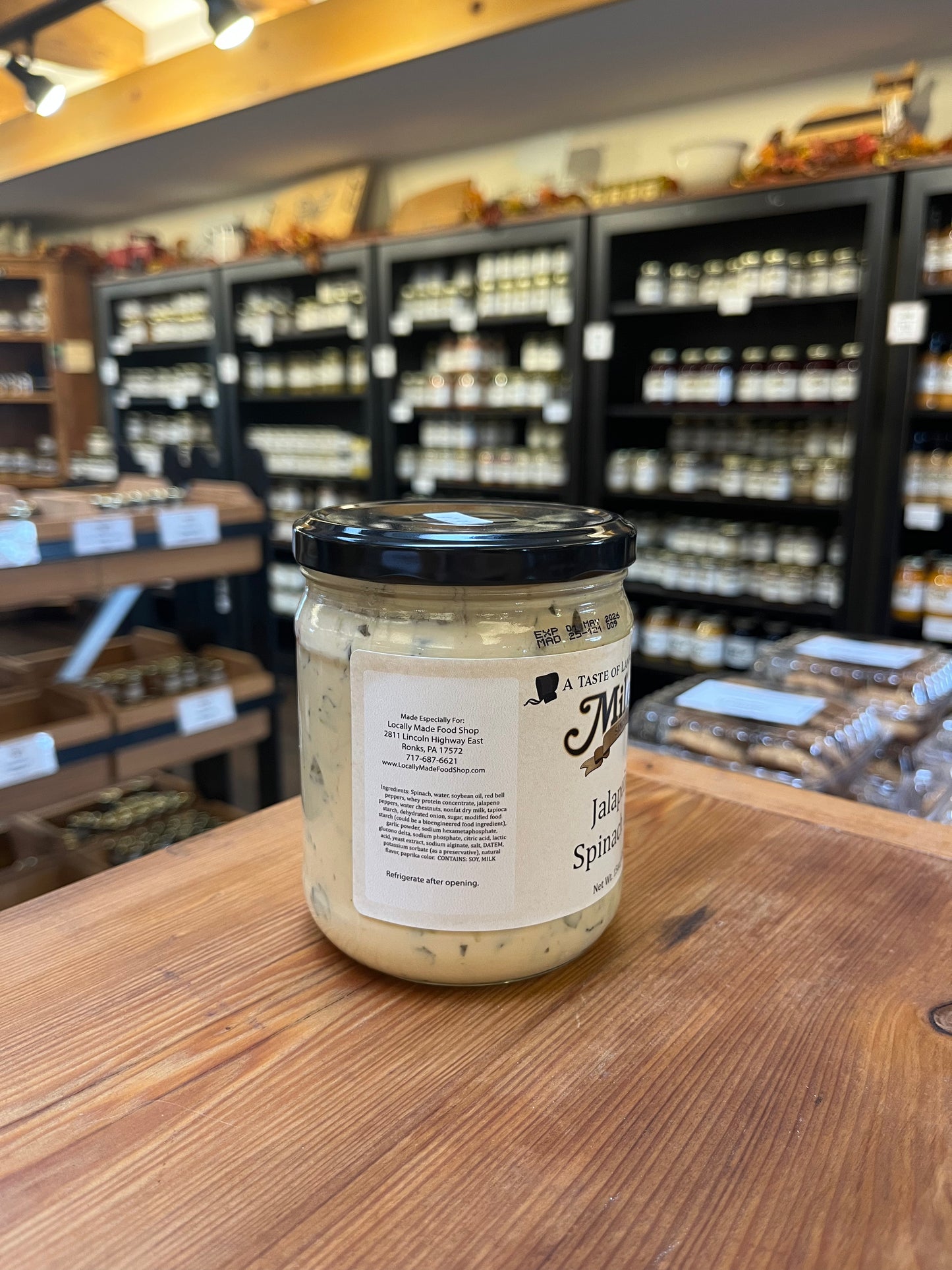 Jalapeño Spinach Dip