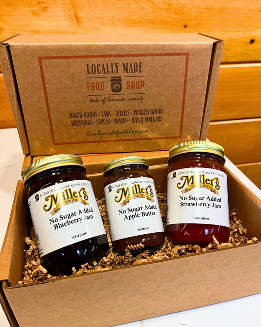 No Sugar Added Fruit Spread Trio Gift Set