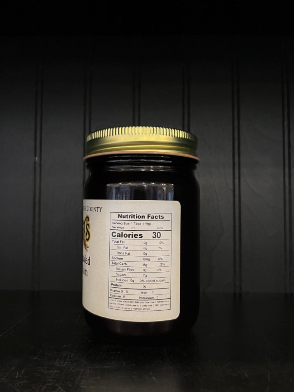 No Sugar Added Blueberry Jam