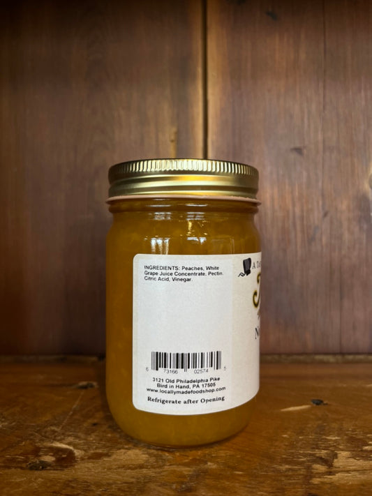 No Sugar Added Peach Jam