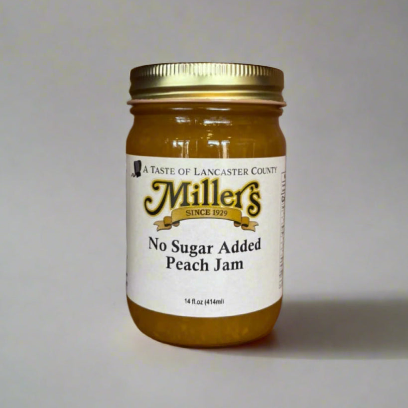 No Sugar Added Peach Jam