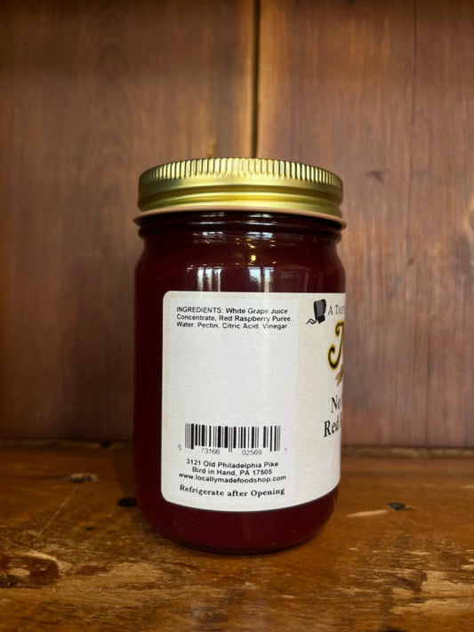 No Sugar Added Red Raspberry Jam
