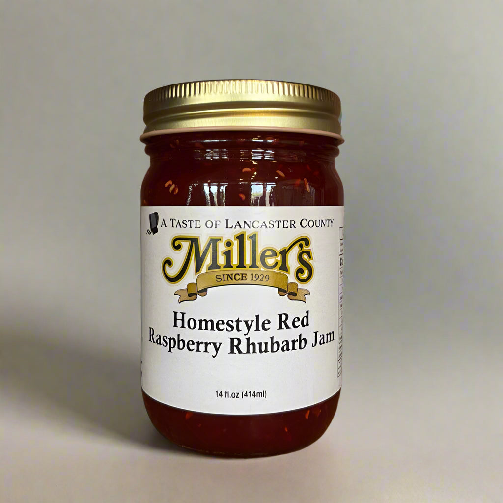 Red Raspberry Rhubarb Jam