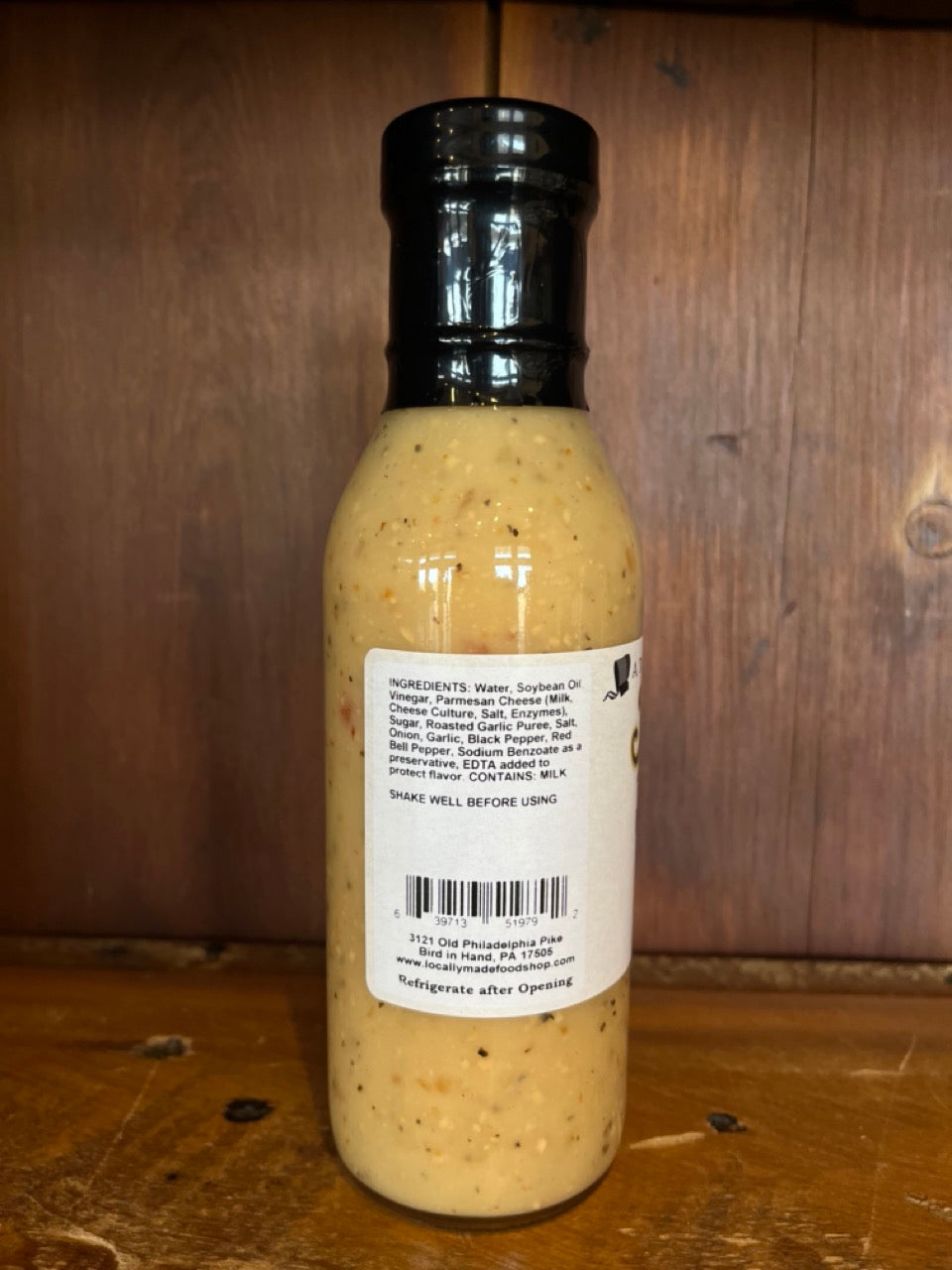 Roasted Garlic and Parmesan Dressing