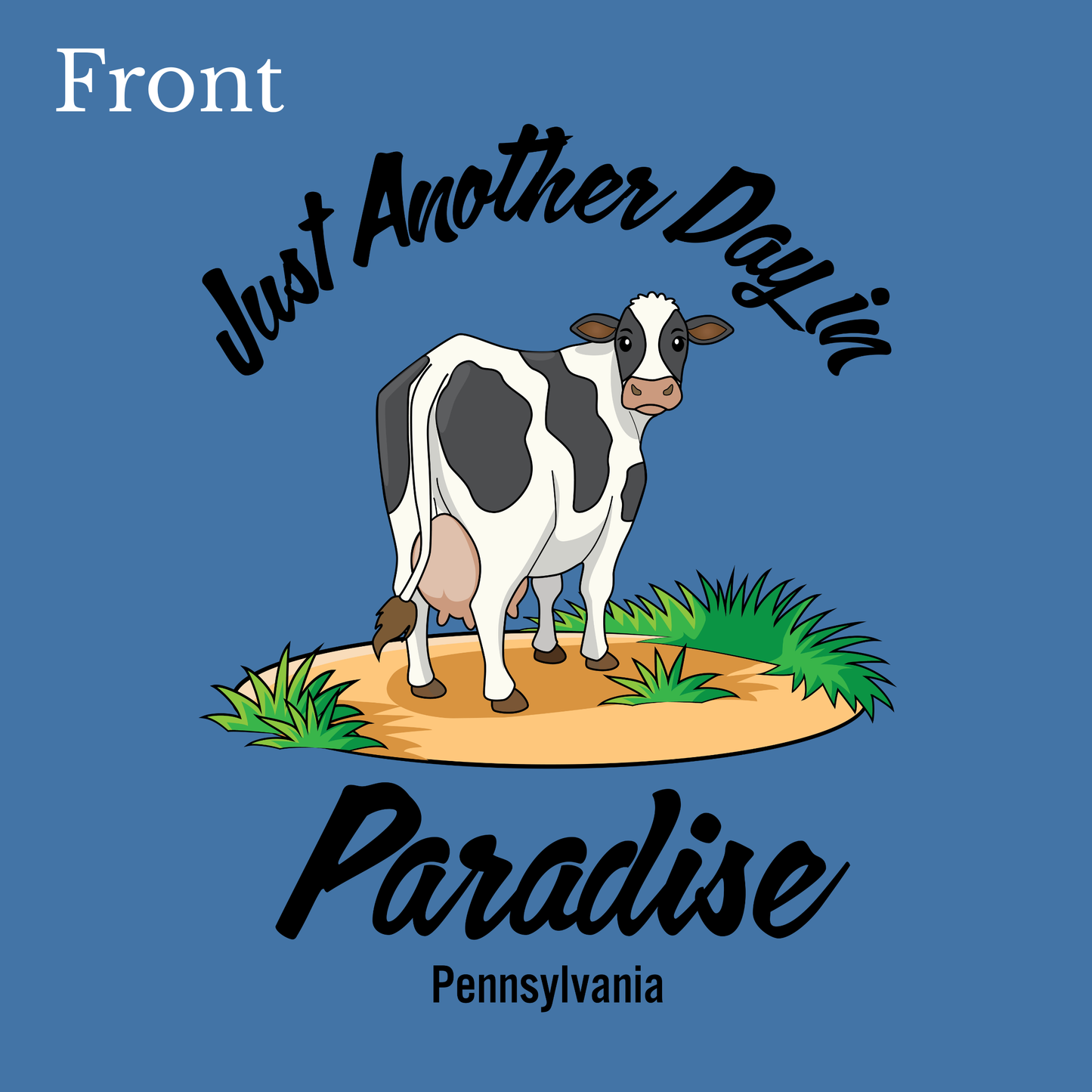 Just Another Day in Paradise Adult Tee