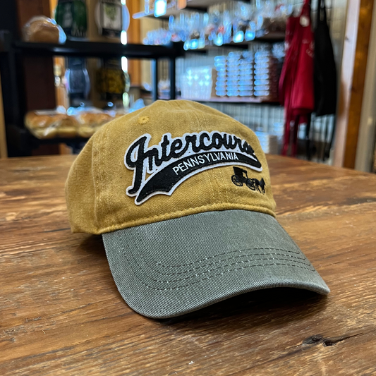 Intercourse Pennsylvania Baseball Cap – Yellow & Green