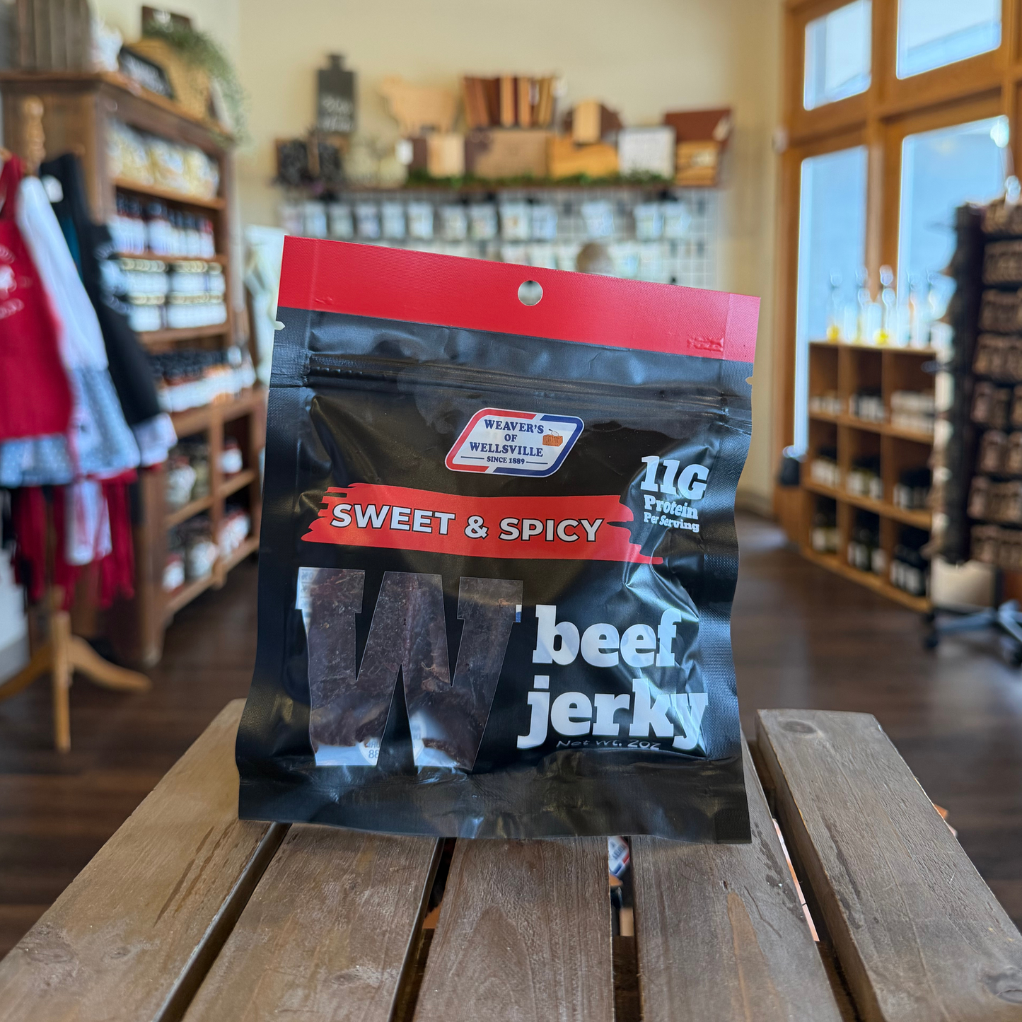 Weavers of Wellsville Beef Jerky