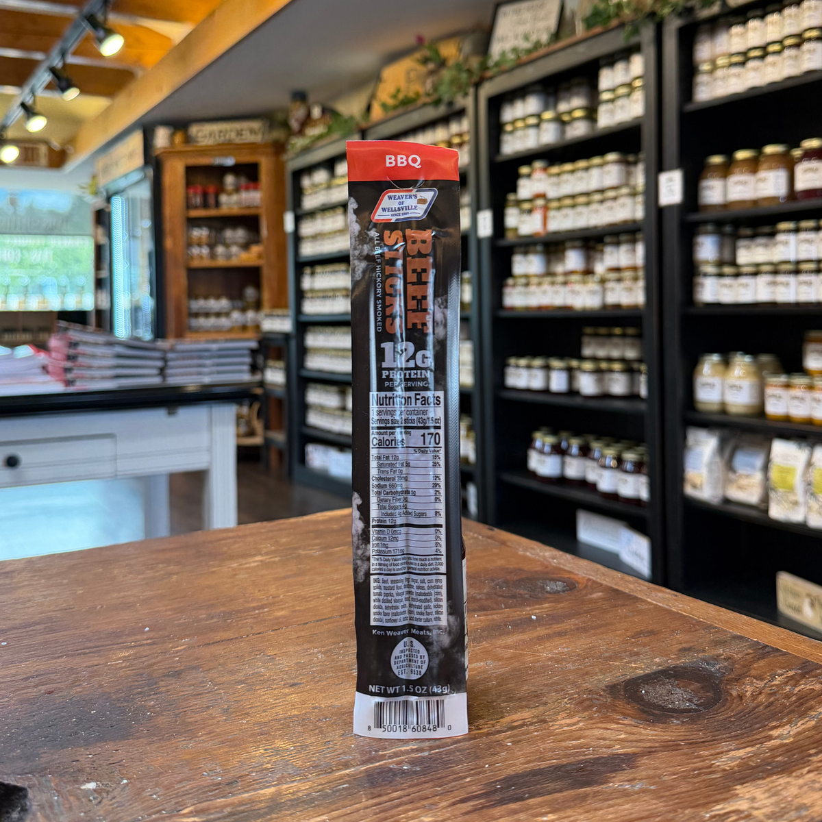 Weaver's of Wellsville Beef Sticks