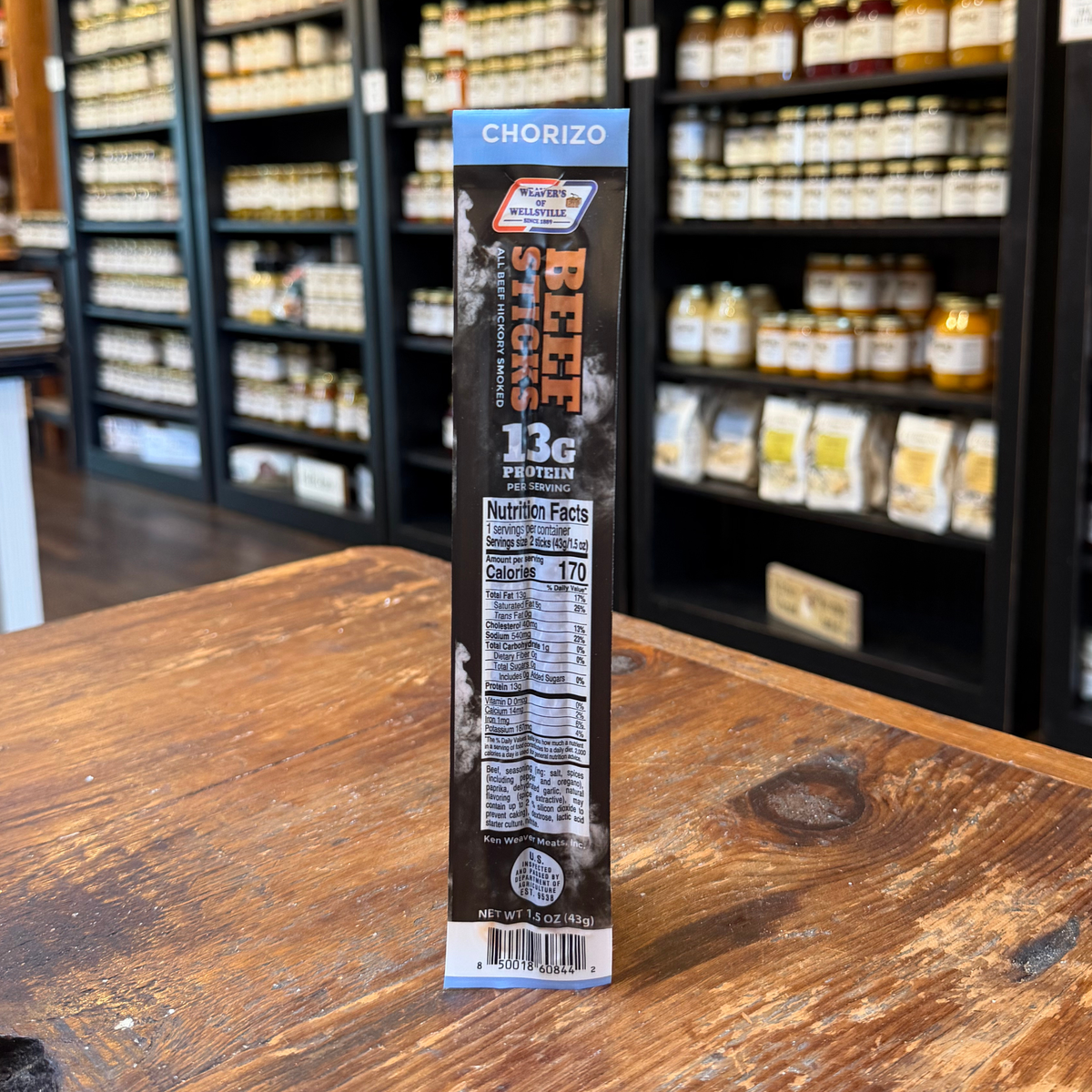 Weaver's of Wellsville Beef Sticks