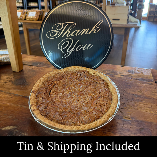 Chocolate Pecan Pie with Pie Tin - It's World Famous!