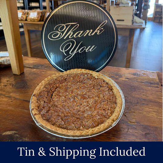 Chocolate Pecan Pie with Pie Tin - It's World Famous!