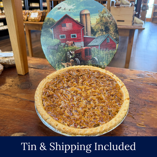 Classic Pecan Pie from Miller's with Pie Tin
