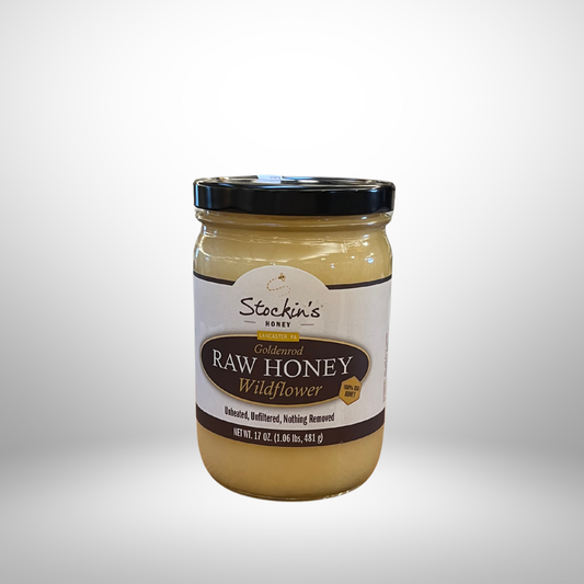 Raw Honey: Goldenrod Wildflower