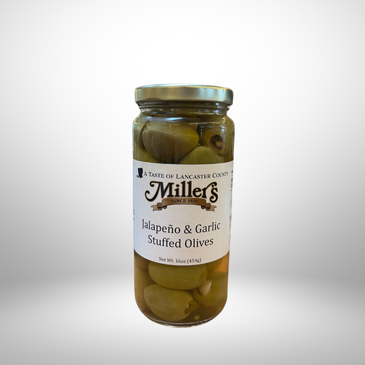 Jalapeño & Garlic Stuffed Olives