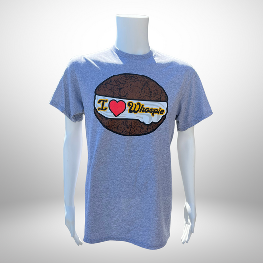 I love Whoopie T-Shirt – Grey