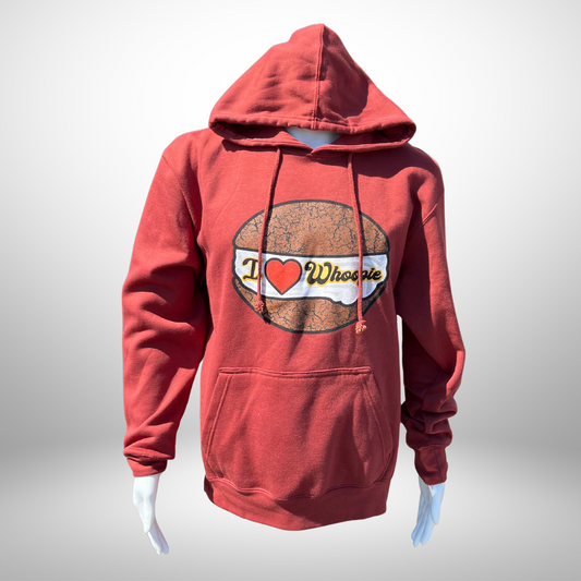 I love Whoopie Hoodie – Red
