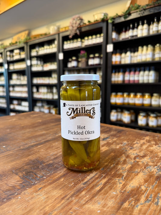 Hot Pickled Okra