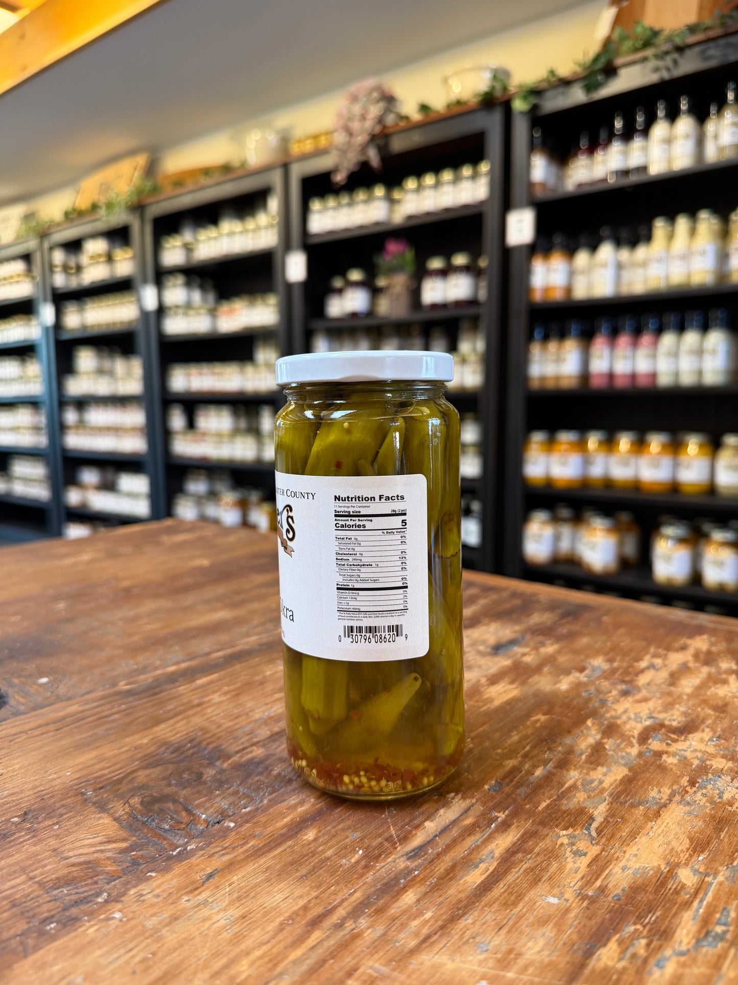 Hot Pickled Okra
