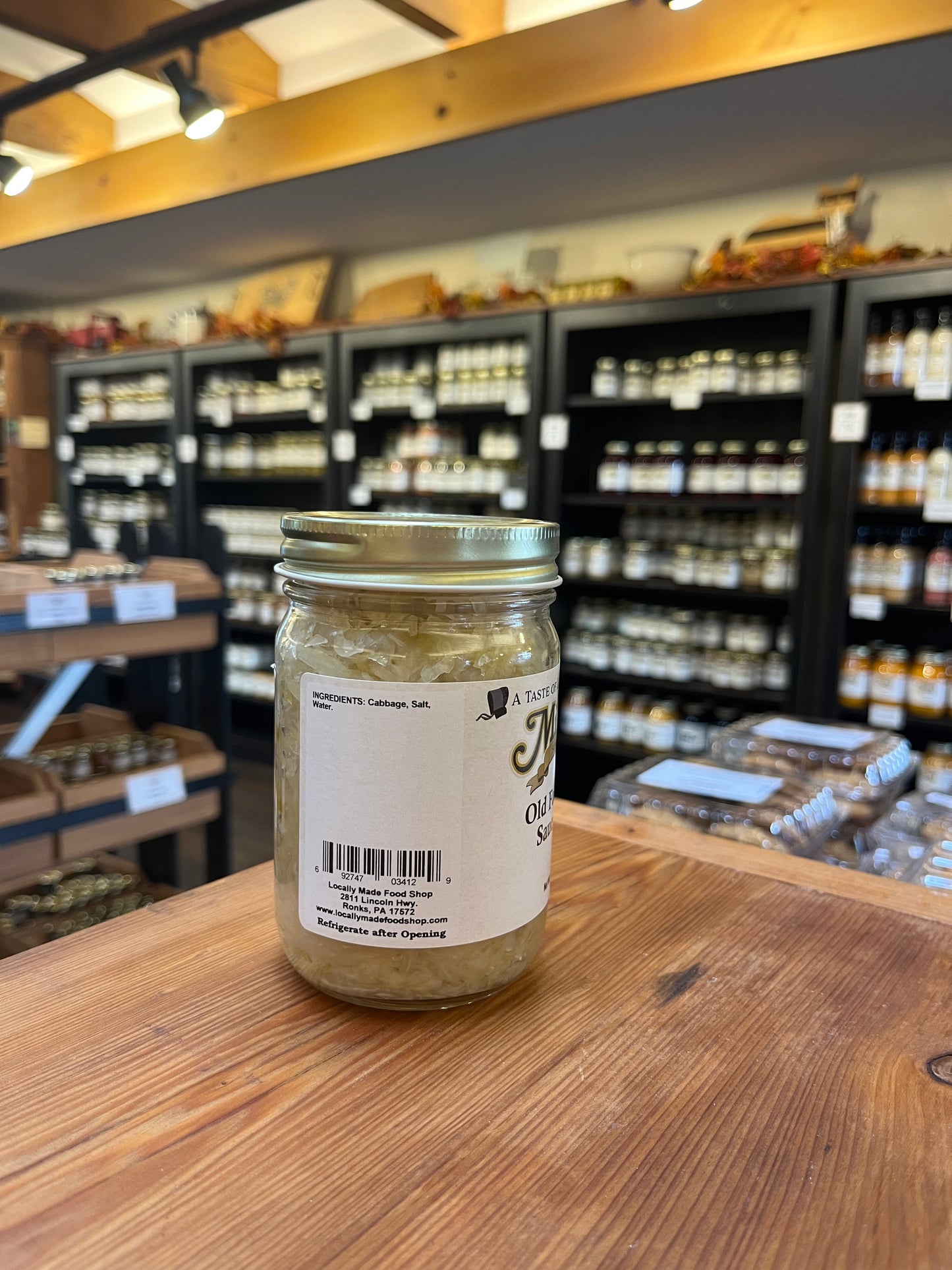 Old-Fashioned Sauerkraut