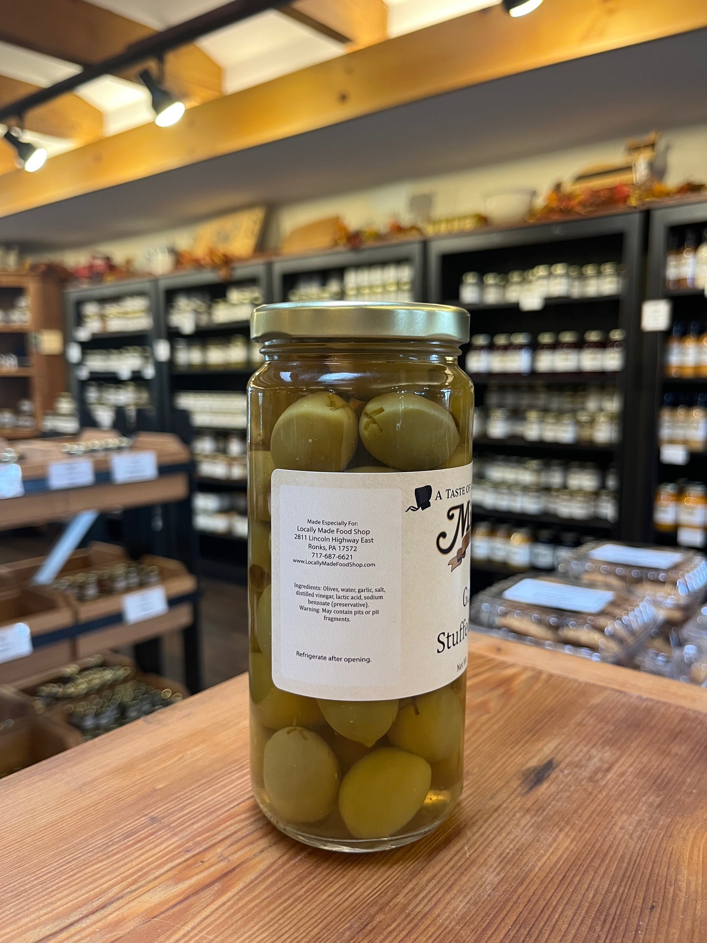 Garlic Stuffed Olives