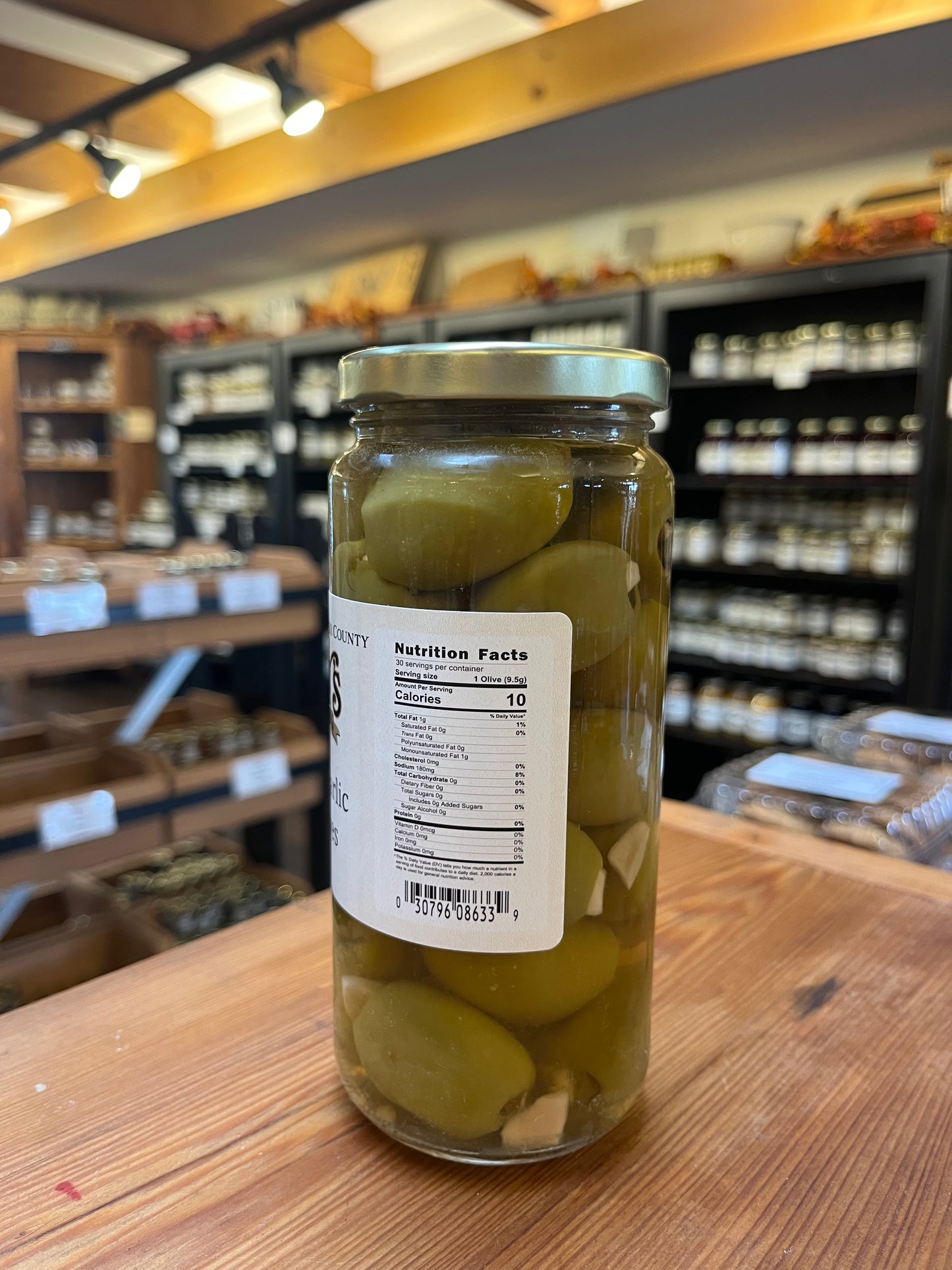 Jalapeño & Garlic Stuffed Olives