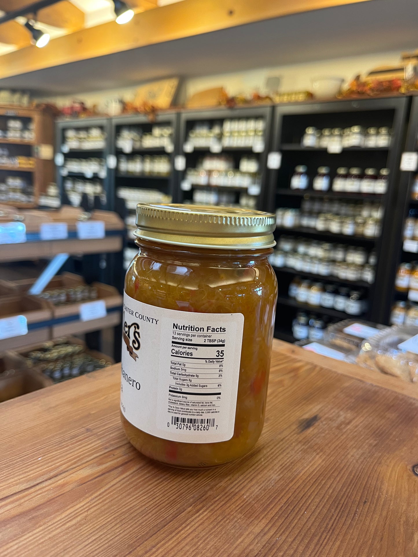 Peach Habanero Salsa