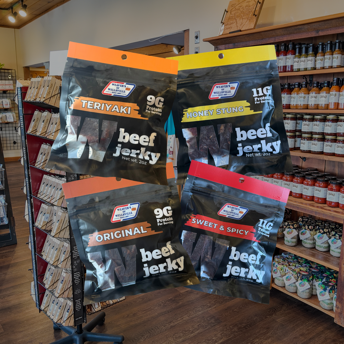Weavers of Wellsville Beef Jerky