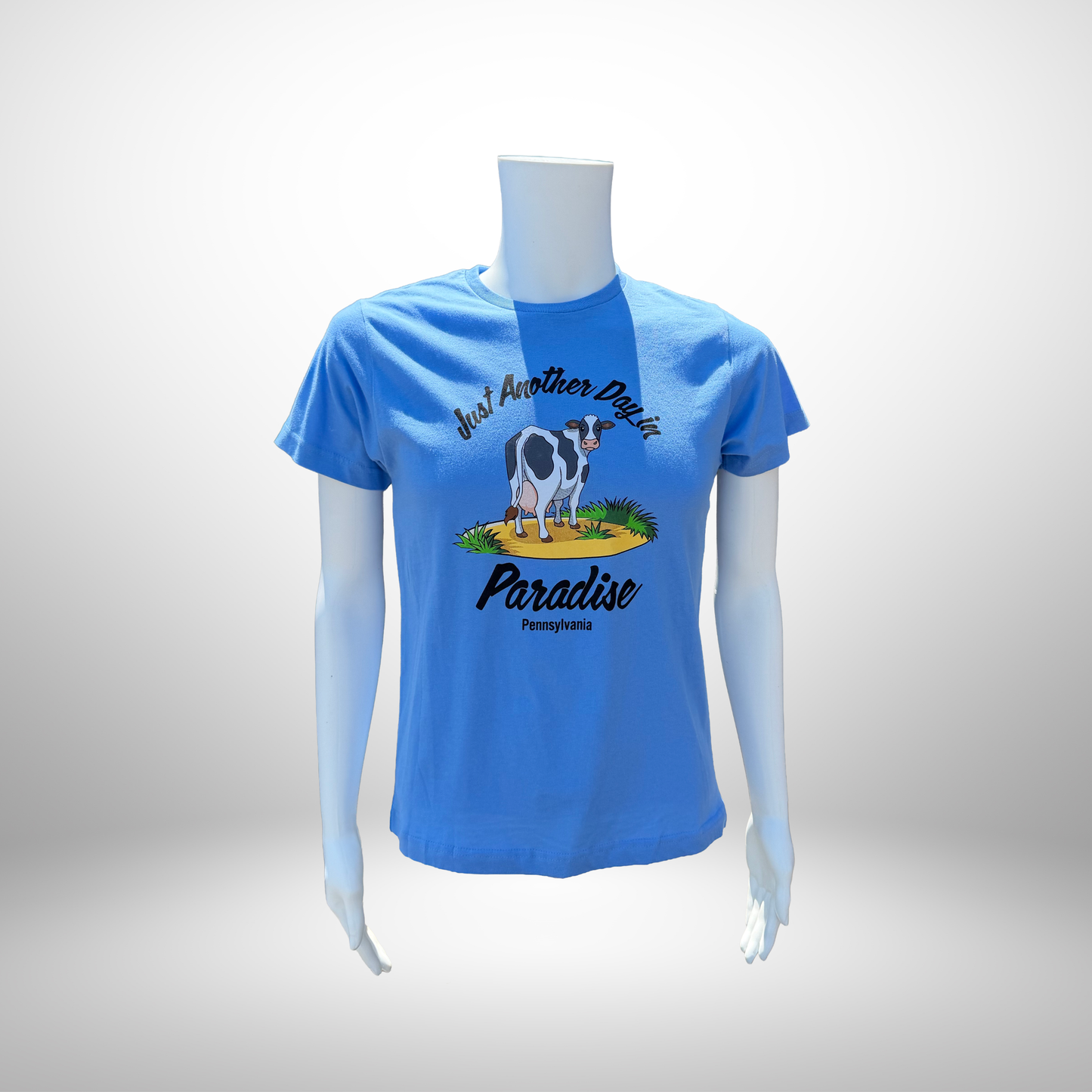 Just Another Day in Paradise Blue Kids Tee