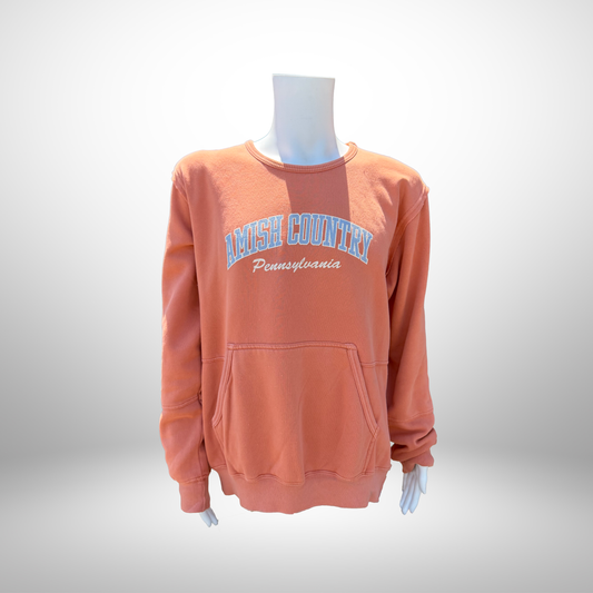 Peach Lancaster County Crewneck Sweatshirt