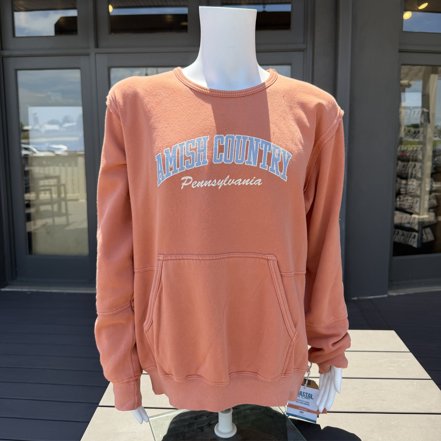 Peach Lancaster County Crewneck Sweatshirt