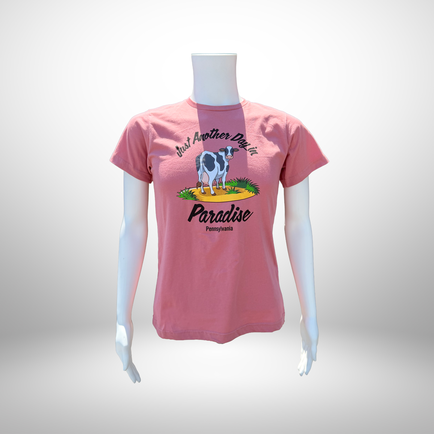 Just Another Day in Paradise Pink Kids Tee