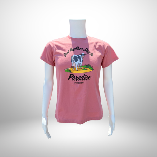 Just Another Day in Paradise Pink Kids Tee